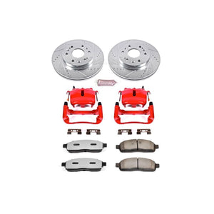 Power Stop KC1943A-36 06-08 Lincoln Mark LT Front Z36 Truck & Tow Kit w/Cals