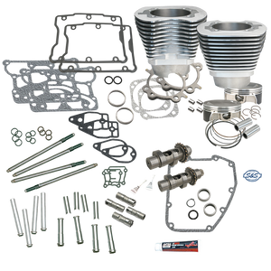 S&S Cycle 900-0355 2007+ BT 106in Big Bore Hot Set Up Kit w/o Cylinder Heads