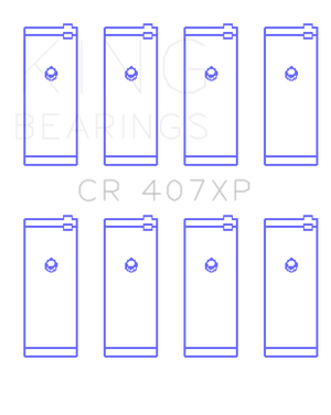 King CR407XP fits Nissan CA18DET (Size STD) Performance Rod Bearing Set