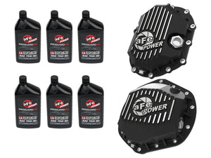 aFe 46-7707AB Power Front/Rear Diff Cover Kit w/ Oil 11-19 fits GM Diesel Trucks V8 (AAM 9.25-12 & AAM 11.5-14)