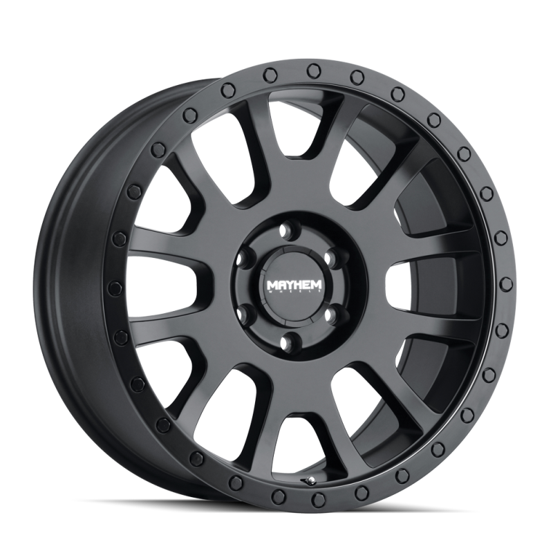 Mayhem 8302-2936MB 8302 Scout 20x9 / 6x135 BP / 0mm Offset / 87.1mm Hub Matte Black Wheel