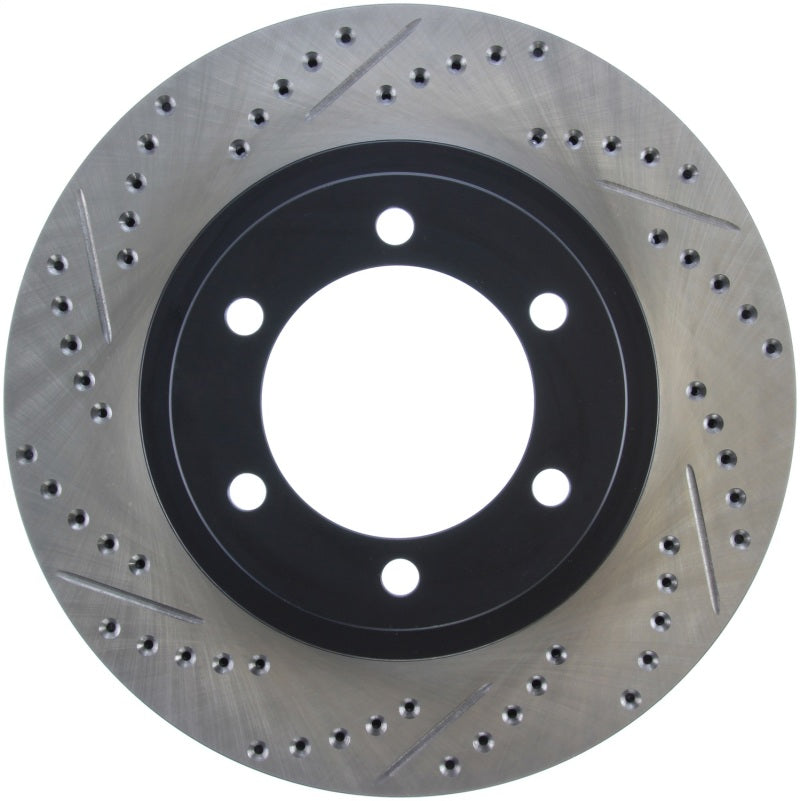 Stoptech 127.44127R Slotted & Drilled Sport Brake Rotor