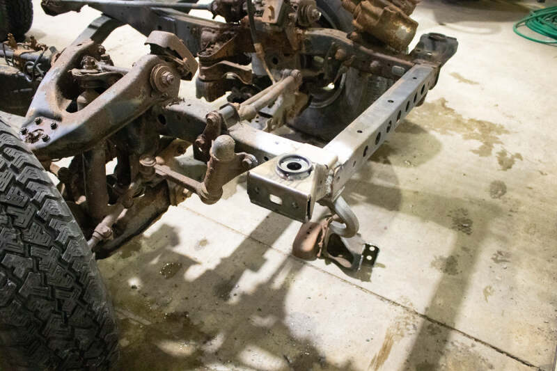 RustBuster RB7148R Front Core Support Mount Right Side