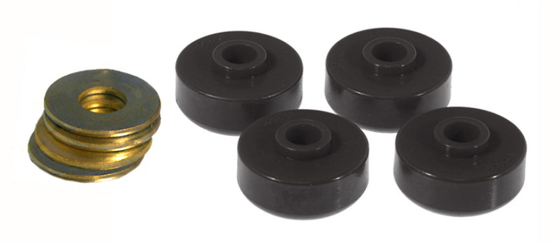 Prothane 7-1020-BL fits Chevy 84-96 Corvette Rear Spring Cushions - Black