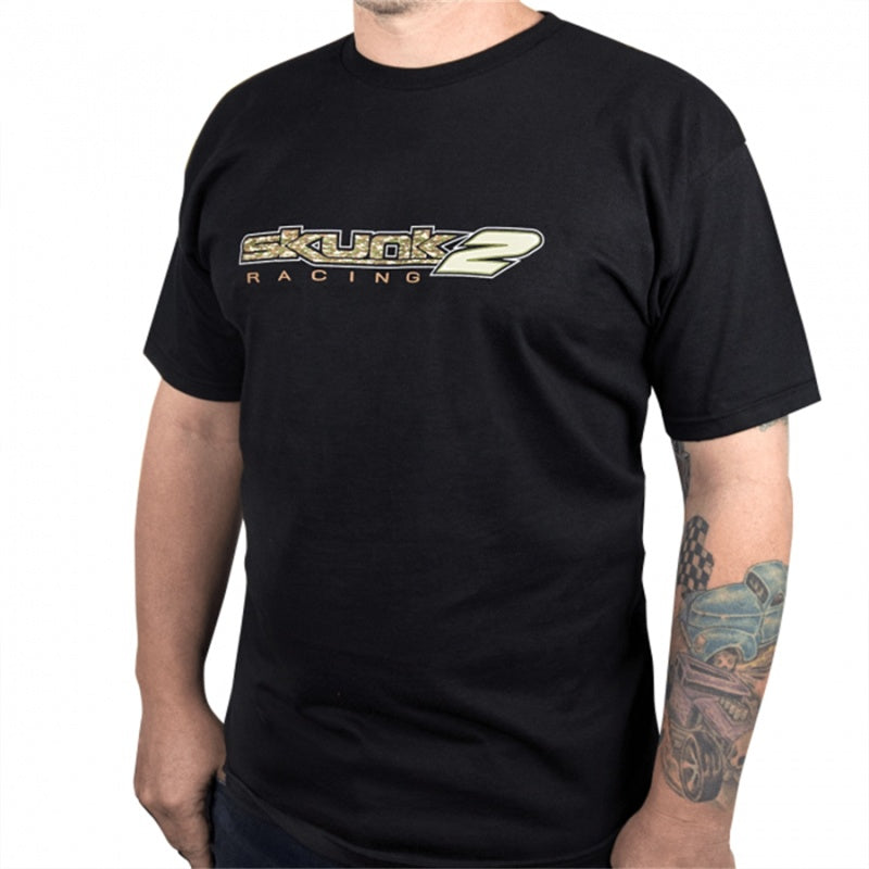 Skunk2 735-99-1802 Camo T-Shirt Black - L