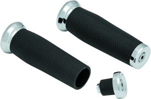 Kuryakyn 5948 Kuryakyn Thresher Grips Universal 1inch Chrome