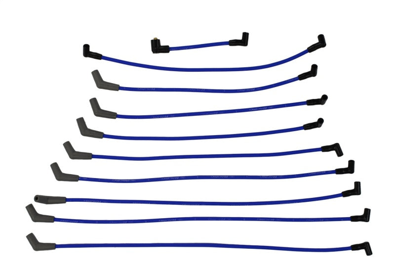 fits Ford Racing M-12259-C301 9mm Spark Plug Wire Sets - Blue