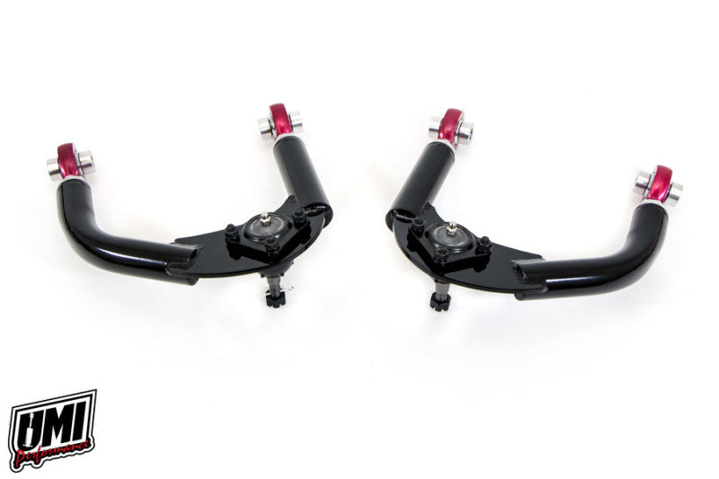 UMI Performance 2316-B 93-02 fits GM F-Body Upper A-Arm Adj. Drag CrMo - Black