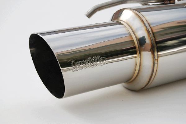 Invidia HS08SW5GTR 08+ WRX Hatch RACING Stainless Steel Tip Cat-back Exhaust