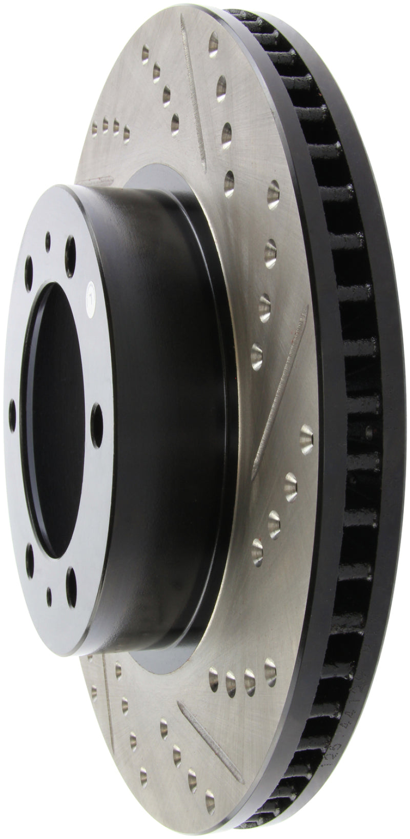 Stoptech 127.44129L 07-08 fits Toyota FJ Cruiser / 05-08 Tacoma (6 lug) / 03-08 4 Runner (319mm disc) SportStop Slo