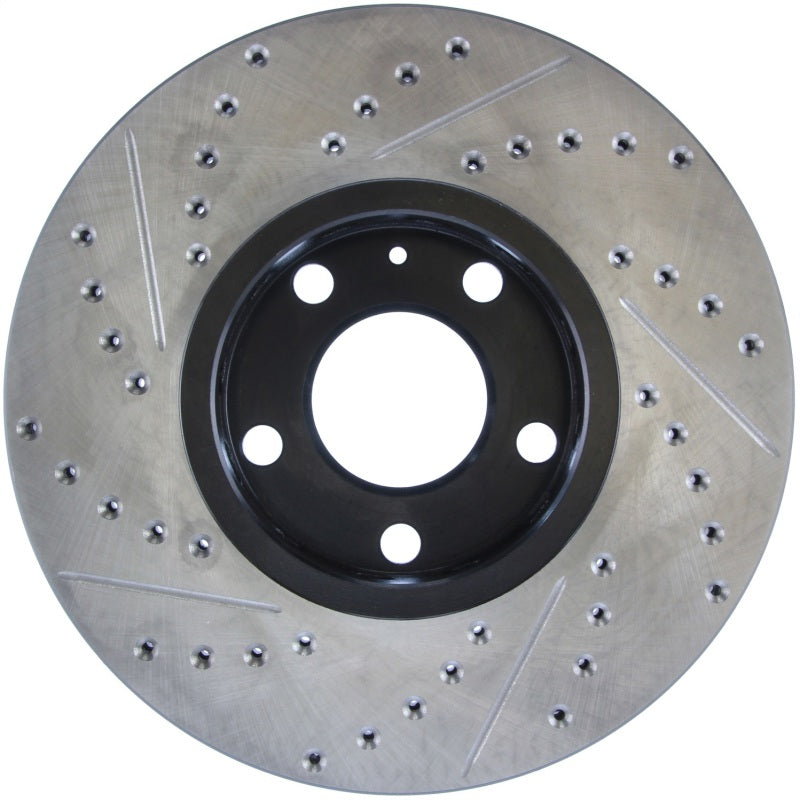 Stoptech 127.33039L 96-7/04 Audi A4 / 95-01 A6 / 7/98-05 VW Passat Left Front Slotted and Drilled Rotor