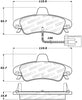 Stoptech 308.0899 Street Brake Pads