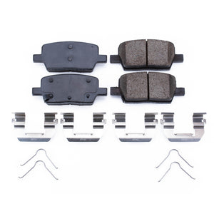 PowerStop 17 fits Buick Enclave Rear Z17 Evolution Ceramic Brake Pads w/Hardware