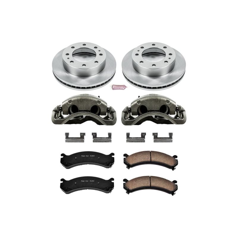 Power Stop KCOE2020 03-09 Hummer H2 Front Autospecialty Kit w/Cals