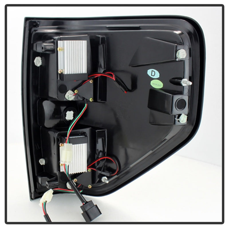 Spyder 5078148 fits Ford 09-14 F150 LED Tail Lights Black Smoke ALT-YD-FF15009-