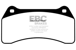 EBC DP31462C 03-06 Jaguar XJR 4.2 Supercharged Redstuff Front Brake Pads