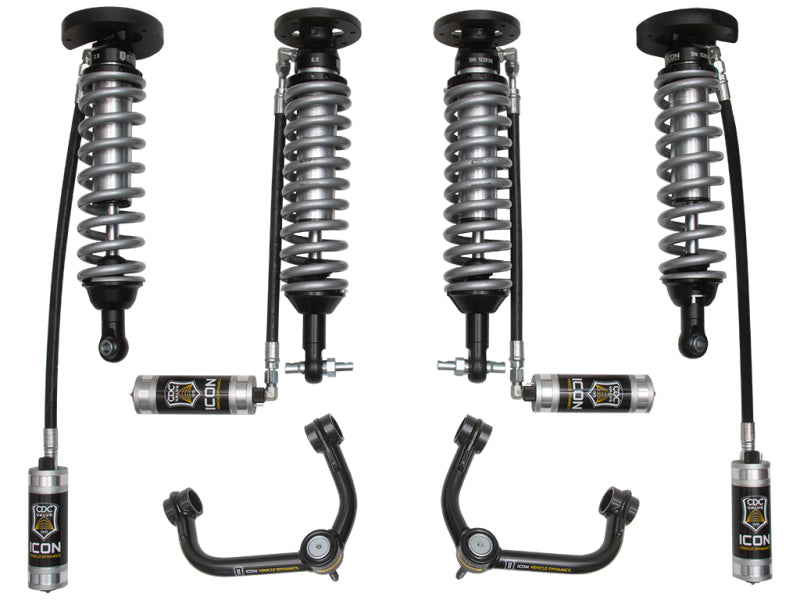 ICON K93302T 2014+ fits Ford ExpeditioICON 4WD .75-2.25in Stage 2 Suspension System w/Tubular Uca