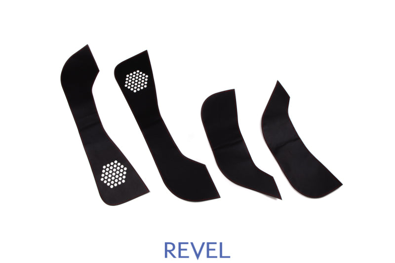 Revel 1TR5GDAX01R GT Design Kick Panel Cover (Red Stitch) 16-19 fits Tesla Model