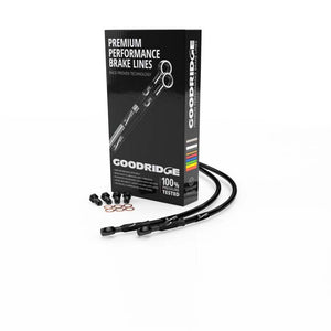 Goodridge HN1187-1RCBK 2008 fits Honda CBR1000Rr Rear Shadow Brake Line Kit