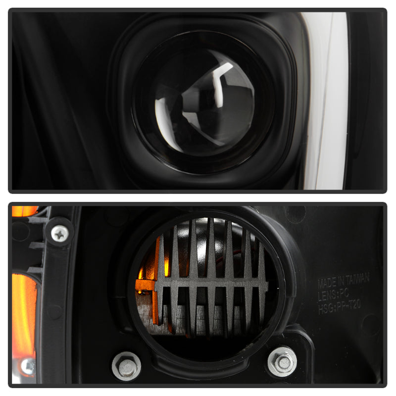 Spyder 5088178 fits Dodge 06-08 Ram 1500 LED Headlights - Black PRO-YD-DR06PL-B