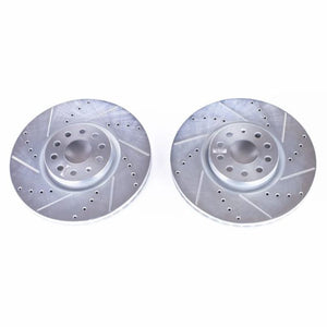 PowerStop fits Volkswagen Atlas Front Evolution Drilled & Slotted Rotors - Pair