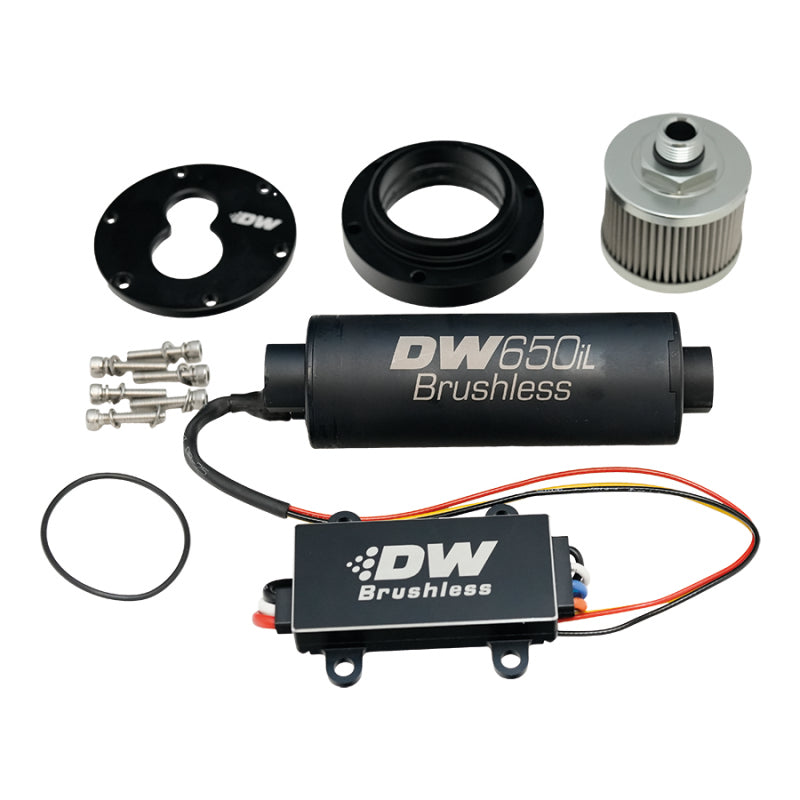 DeatschWerks 9-650-C105-5009 3.5L Module Surge Tank In-Tank Pump Adapter w/ DW650iL Brushless/Controller 440lph Pump