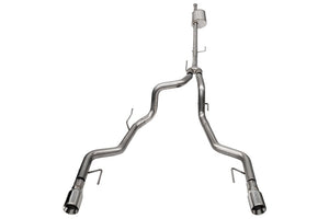 CORSA Performance 21184 Corsa 2022-2024 2023 fits Ford F-150 SuperCrew/5.5ft Bed 5.0L V8 Sport Cat-Back Dual Rear Exit-Polished