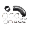Wehrli 11-16 GM Duramax LML 5in Intake Horn - Cat Yellow