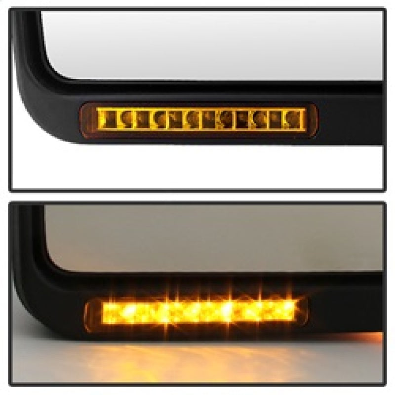 9935343 Xtune fits Ford 07-14 F150 Power Heated Amber LED Signal OE Mirror Rig