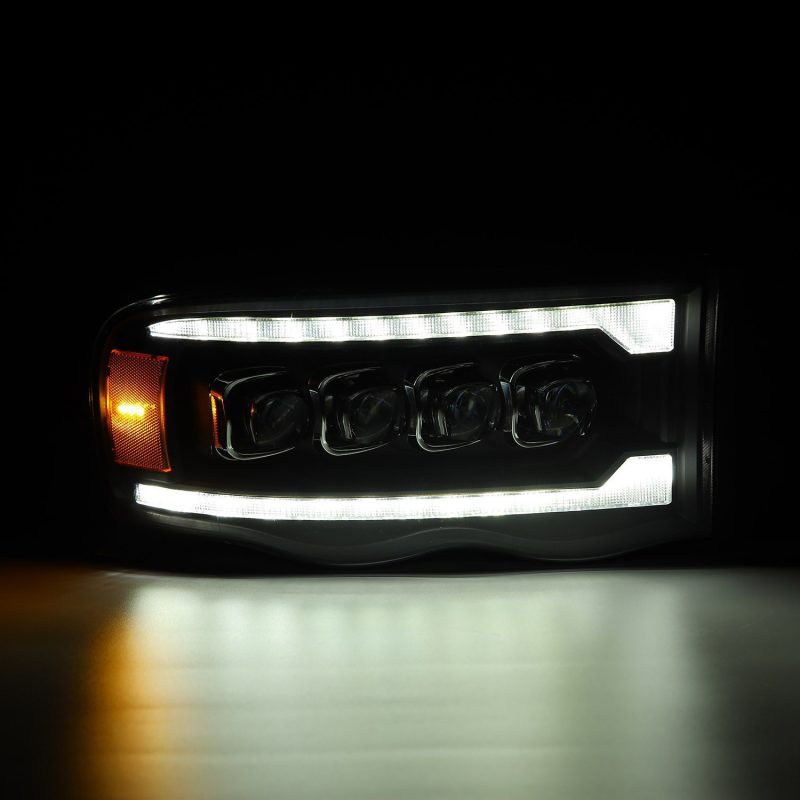 AlphaRex  880564 fits Dodge 02-05 Ram 1500 NOVA LED Proj Headlights Plank Style