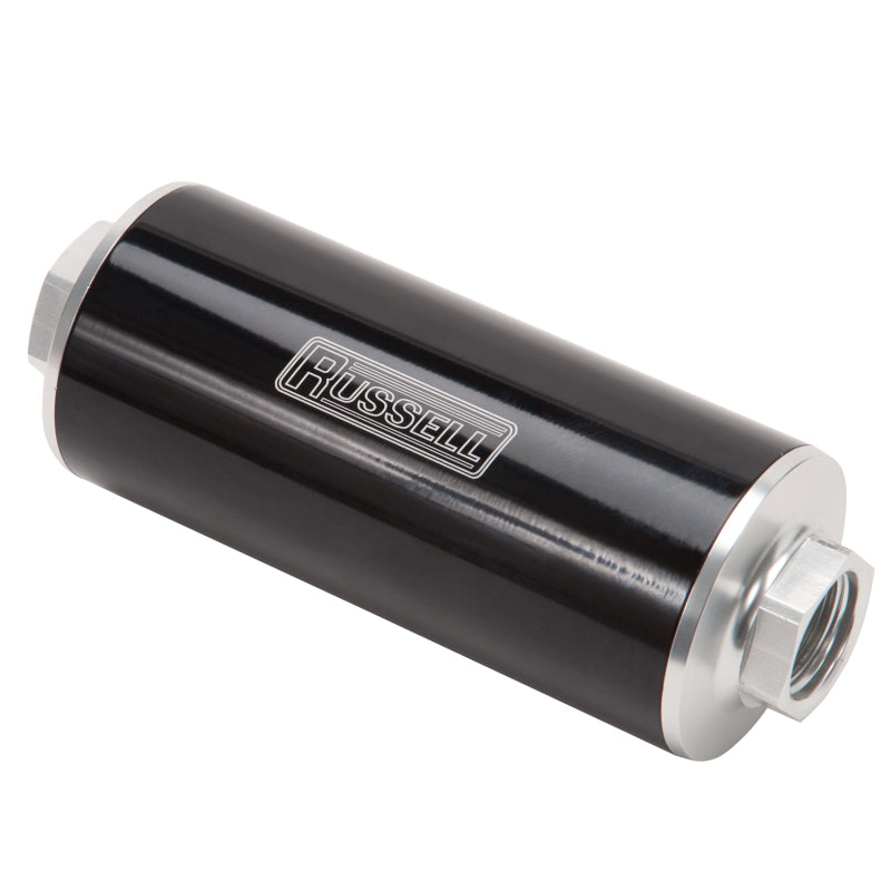 Russell 649250 Performance Anodized Aluminum (12in Length -10 male inlet/outlet)