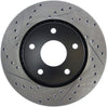 Stoptech 127.67069R Slotted & Drilled Sport Brake Rotor