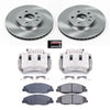 Power Stop KCOE4721 08-14 fits Cadillac CTS Front Autospecialty Kit w/Cals