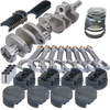 Eagle 64040000 fits Ford 289/302 3.400in Crank 5.400in I-Beam Rods -16cc 4.000in Pistons Rotating Assembly