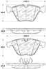 Stoptech 309.126 Performance Brake Pads