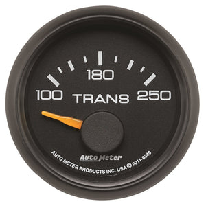 AutoMeter 8349 Autometer Factory Match fits GM 2-1/16in 100-250 Degree Electric Transmission Temp Gauge