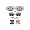 PowerStop fits Chevrolet 09-12 Malibu Front Autospecialty Brake Kit w/Calipers