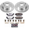 PowerStop K6978-26 14-18 fits Subaru Forester Rear Z26 Street Warrior Brake Kit