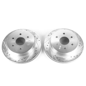 PowerStop fits Chevrolet 03-05 Express 2500 Rear Evolution Drilled & Slotted