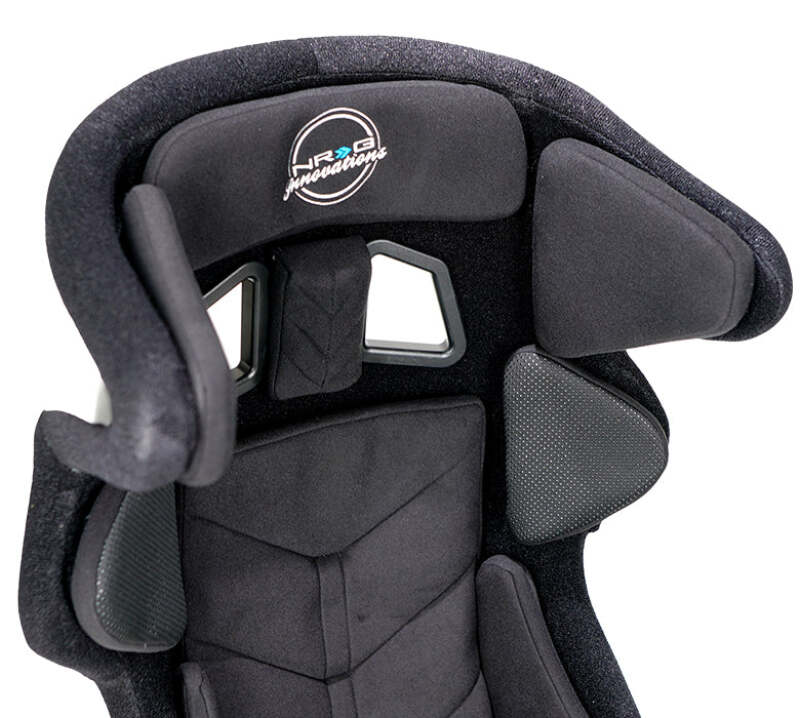 NRG FRP-RS700M-BK1 FRP-RS700M-BK1 FIA Competition Seat w/ Head Containment &