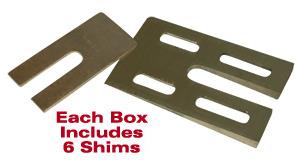 SPC Performance MBZ SHIMS 4X6.5X0.5 deg.(6)