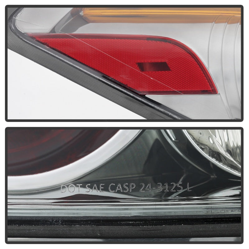 9032059 Xtune fits Nissan 07-12 Altima Sedan & Hybrid Driver Side Tail Lights
