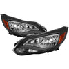xTune 9037337 fits Ford Focus 2012-2014 Halogen Only OEM Style Headlights - Bla