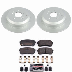 Power Stop 07-12 Hyundai Veracruz Rear Z23 Coated Brake Kit