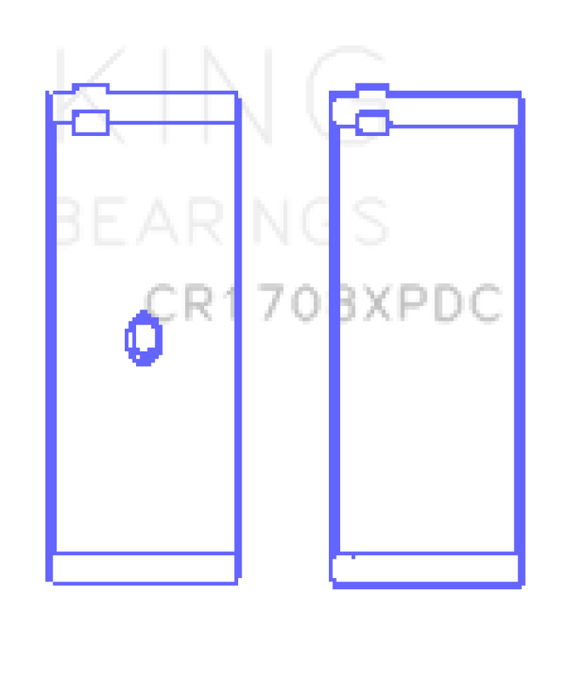 KING KINGCR1708XPDCSTDX fits CR1708XPDCSTDX fits Chevrolet Custom Coated Perfor