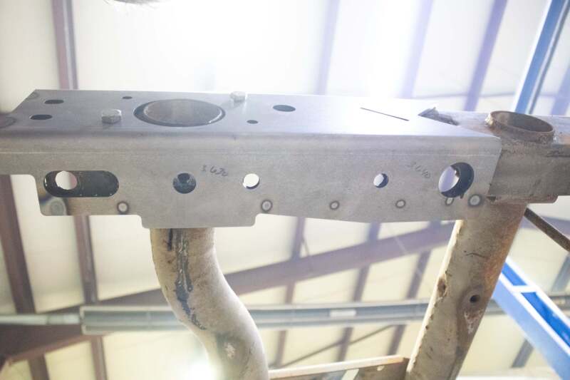 RustBuster RB7349R Rear Frame Section