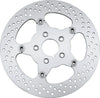Bikers Choice 619975 84-99 Big Twin & XL 11.5 Inch Front Stainless Mirror Fltg