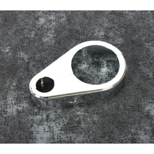 Bikers Choice 489799 1 1/8 Inch Chrome Plain Clutch Cable Clamp