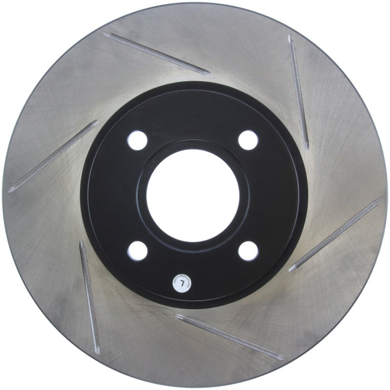 Stoptech 126.61110SL 2014 fits Ford Fiesta Left Front Disc Slotted Brake Rotor