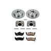 PowerStop fits Jeep 06-10 Commander Rear Autospecialty Brake Kit w/Calipers